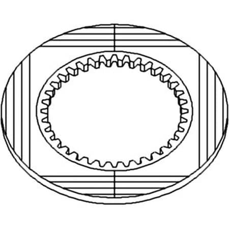 Aftermarket Shift Clutch Friction Plate Fits CaseIH Tractor Models 5088 5288 1286401C1
